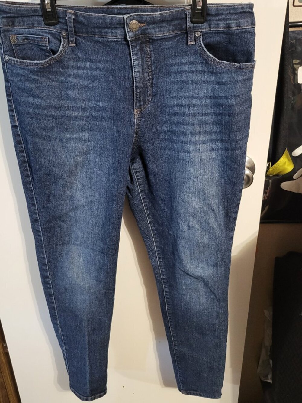 BANDOLINO MANDIE SKINNY JEANS SIZE 14